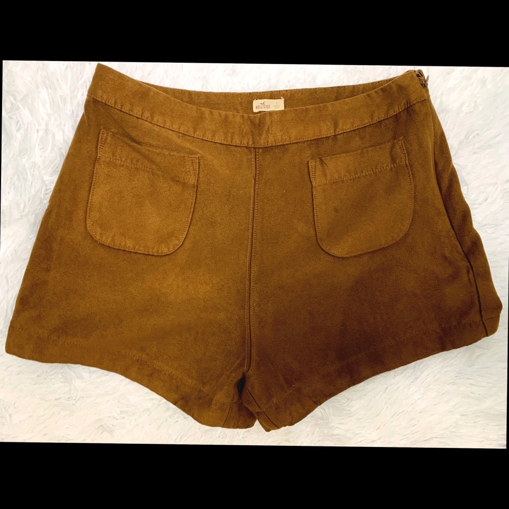 Hollister Suede Shorts